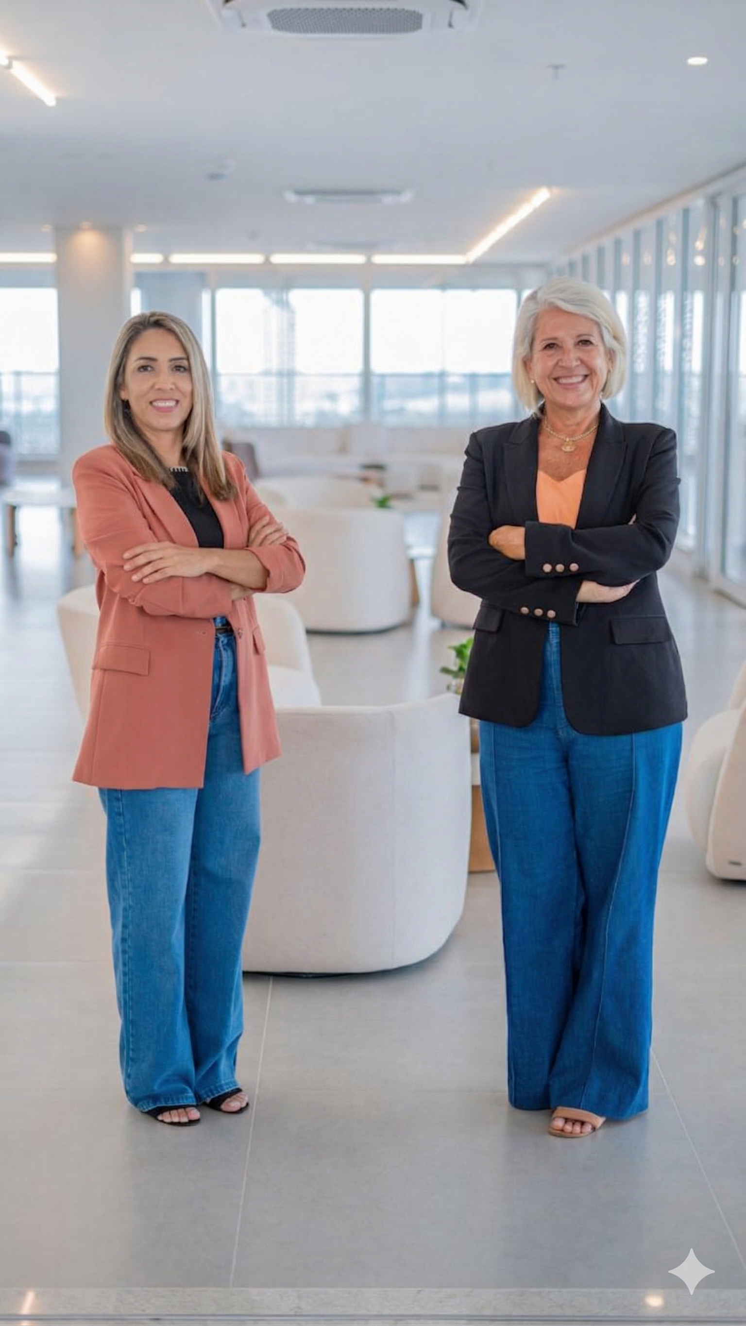 Luciléia Celso e Viviane Bertoli – Corretoras parceiras